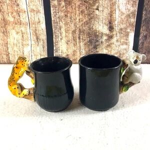 Set of 2 Vandor Coffee Mugs 1990 Made in Japan (AQ)